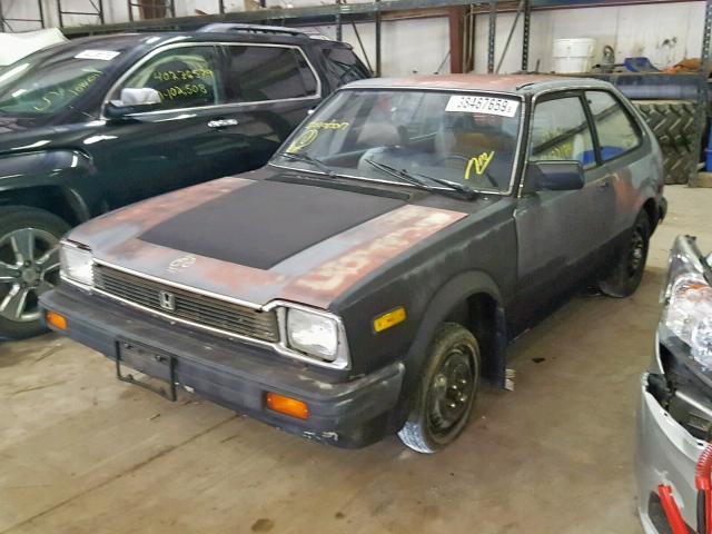 JHMSR5321CS005546 - 1982 HONDA CIVIC CVCC GRAY photo 2