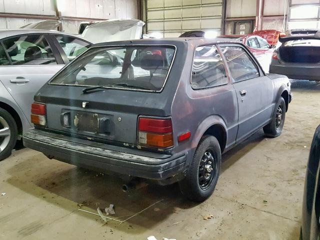 JHMSR5321CS005546 - 1982 HONDA CIVIC CVCC GRAY photo 4