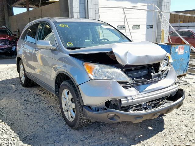 JHLRE48797C039716 - 2007 HONDA CR-V EXL SILVER photo 1