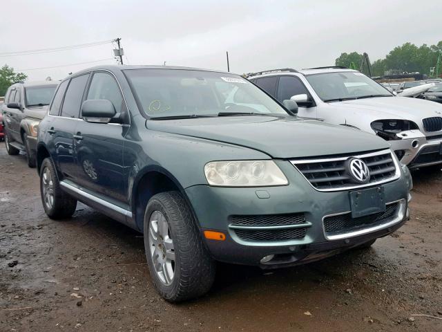 WVGCM77L54D079444 - 2004 VOLKSWAGEN TOUAREG 4. GREEN photo 1