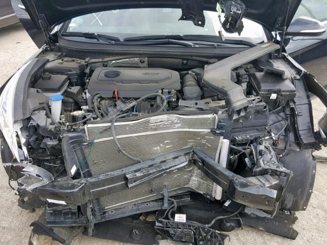 5NPE34AF6GH432130 - 2016 HYUNDAI SONATA SPO BLACK photo 7