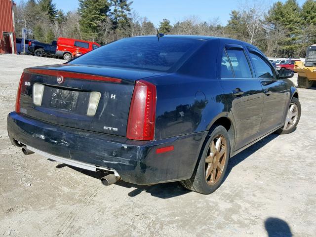 1G6DW677250224130 - 2005 CADILLAC STS BLACK photo 4