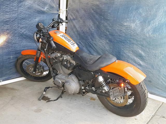 1HD1CZ3128K429742 - 2008 HARLEY-DAVIDSON XL1200 N ORANGE photo 3