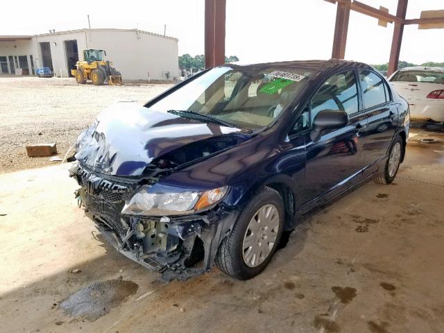 2HGFA1F39BH545466 - 2011 HONDA CIVIC VP BLUE photo 2