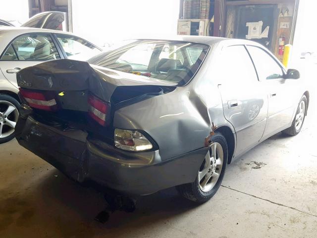 JT8BF28G110299213 - 2001 LEXUS ES 300 GRAY photo 4