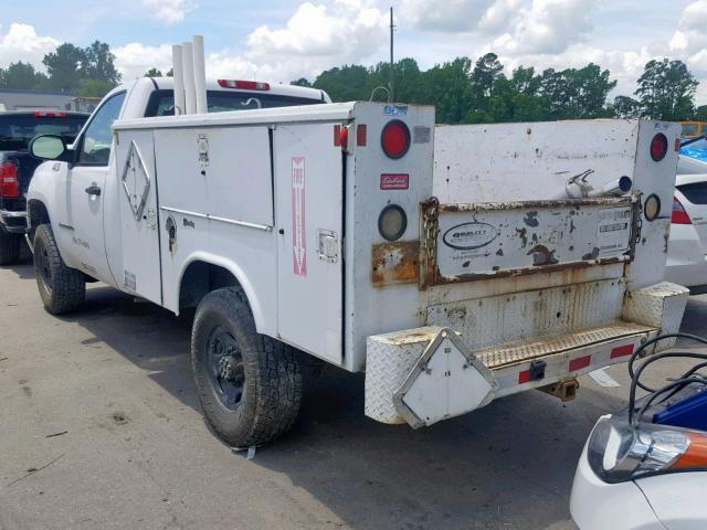 1GTHC24K97E514430 - 2007 GMC SIERRA C25 WHITE photo 3