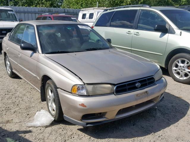 4S3BD4359X7252021 - 1999 SUBARU LEGACY L GOLD photo 1