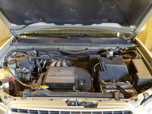 JTEHF21A430110652 - 2003 TOYOTA HIGHLANDER TAN photo 7