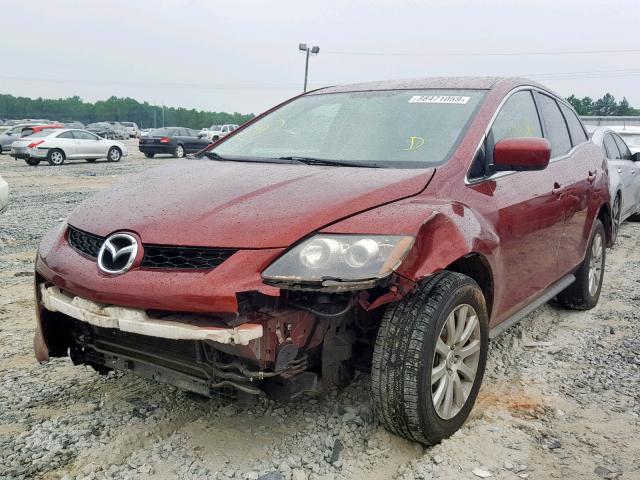 JM3ER2A54B0391195 - 2011 MAZDA CX-7 RED photo 2