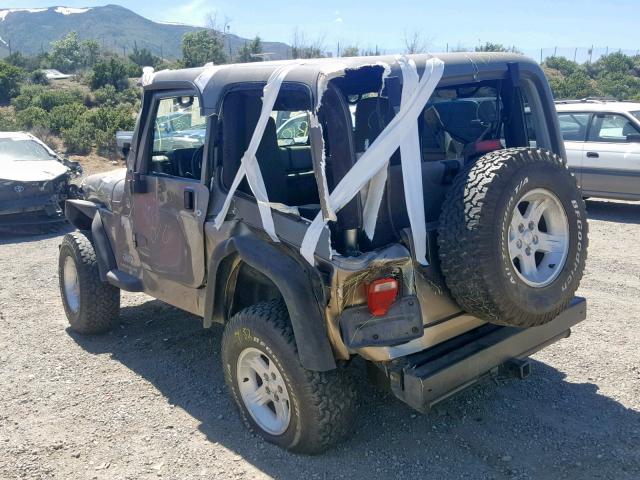 1J4FA39S16P703680 - 2006 JEEP WRANGLER X SILVER photo 3