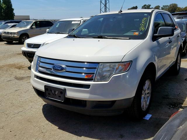 2FMDK3GC0ABA17177 - 2010 FORD EDGE SE WHITE photo 2