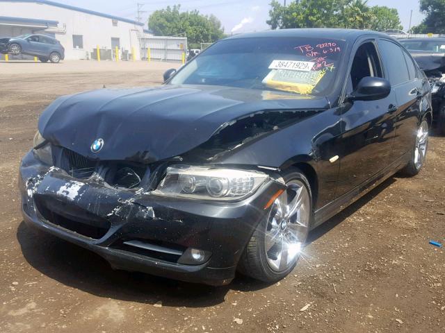 WBAPM5C5XBE576754 - 2011 BMW 335 I BLACK photo 2