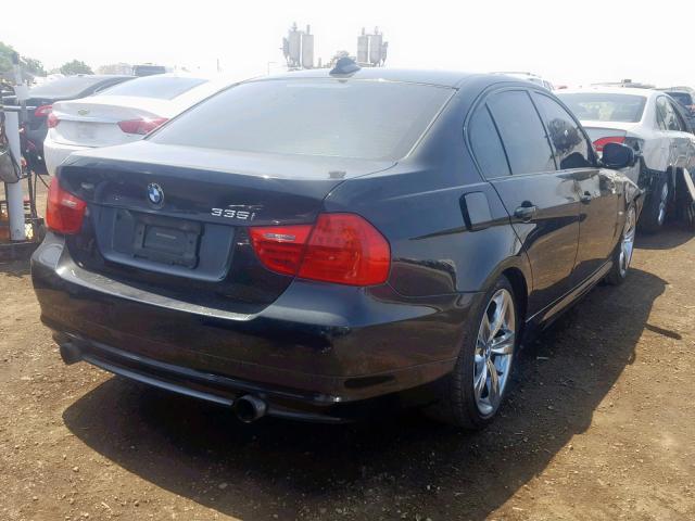 WBAPM5C5XBE576754 - 2011 BMW 335 I BLACK photo 4