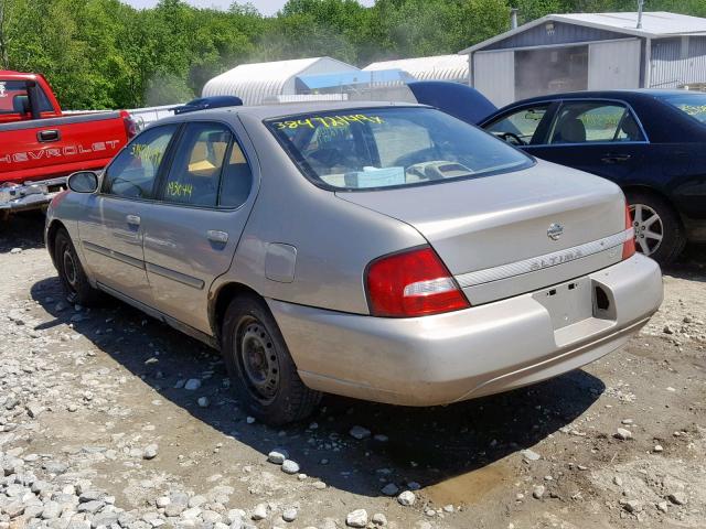 1N4DL01D01C124785 - 2001 NISSAN ALTIMA XE TAN photo 3