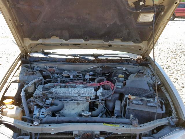 1N4DL01D01C124785 - 2001 NISSAN ALTIMA XE TAN photo 7