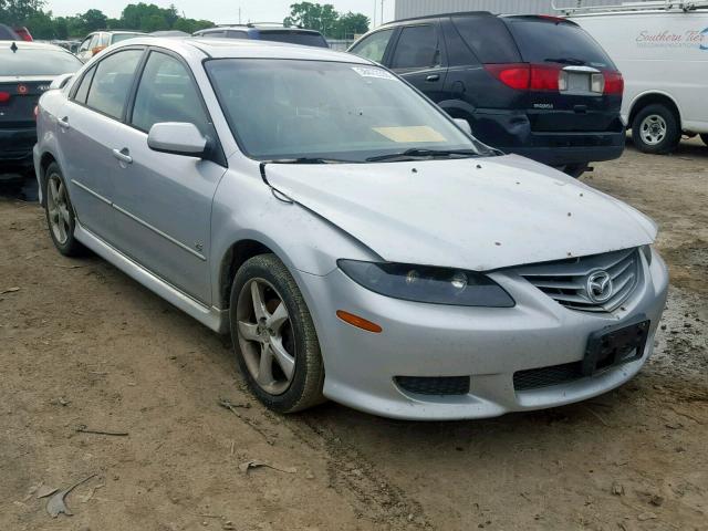 1YVFP84D045N76305 - 2004 MAZDA 6 S SILVER photo 1