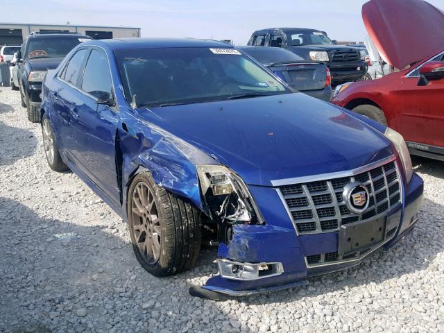 1G6DP5E32C0106647 - 2012 CADILLAC CTS PREMIU BLUE photo 1