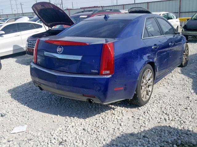 1G6DP5E32C0106647 - 2012 CADILLAC CTS PREMIU BLUE photo 4