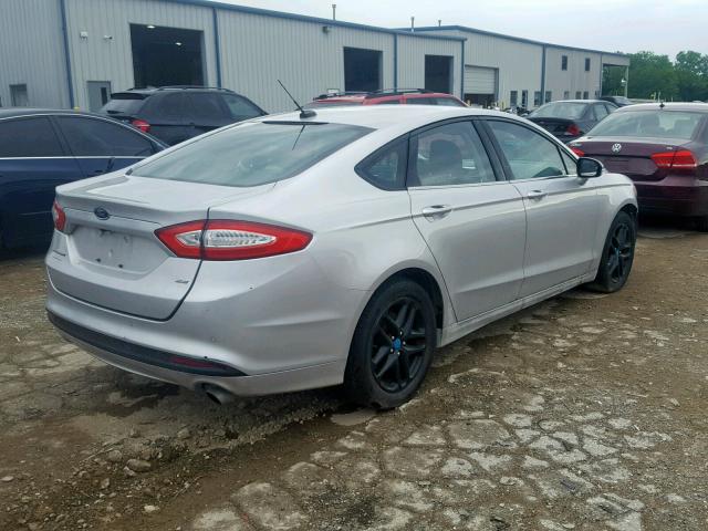 3FA6P0H79DR177472 - 2013 FORD FUSION SE SILVER photo 4