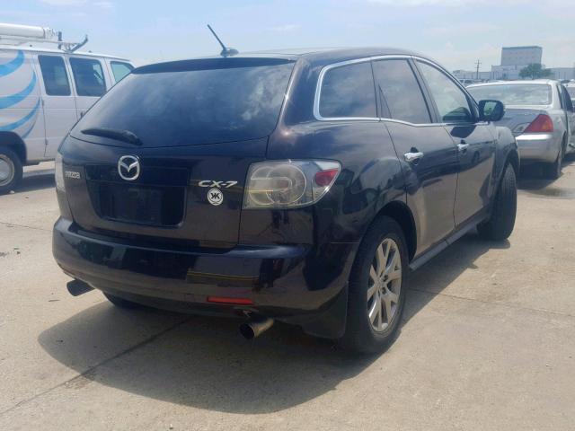 JM3ER293990223405 - 2009 MAZDA CX-7 BLACK photo 4