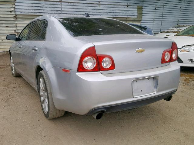 1G1ZG5E7XCF273320 - 2012 CHEVROLET MALIBU LTZ ვერცხლისფერი ფოტო 3