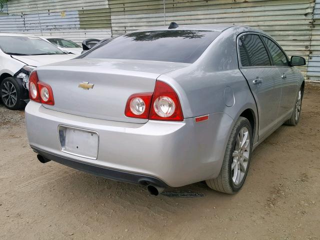 1G1ZG5E7XCF273320 - 2012 CHEVROLET MALIBU LTZ ვერცხლისფერი ფოტო 4
