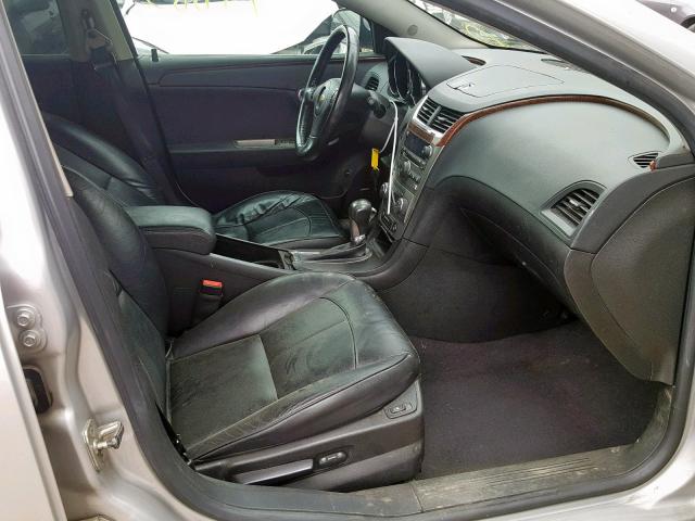 1G1ZG5E7XCF273320 - 2012 CHEVROLET MALIBU LTZ ვერცხლისფერი ფოტო 5