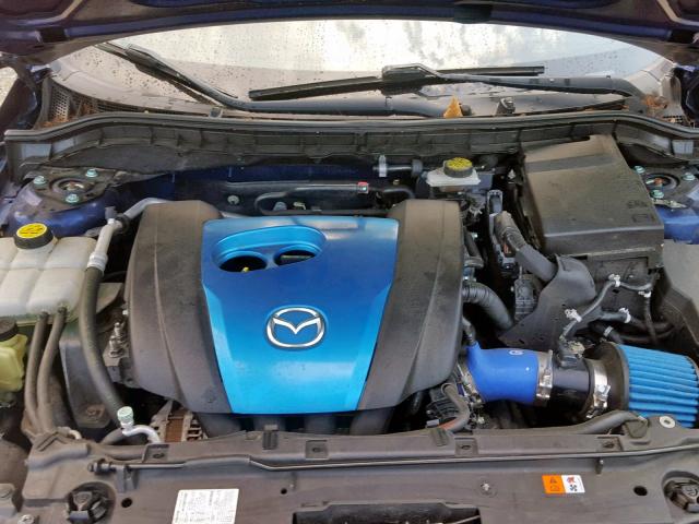 JM1BL1V76C1646847 - 2012 MAZDA 3 I BLUE photo 7