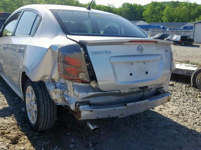 3N1AB6AP5AL685391 - 2010 NISSAN SENTRA 2.0 GRAY photo 9