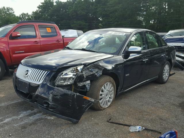 1MEHM40WX8G616678 - 2008 MERCURY SABLE LUXU BLACK photo 2