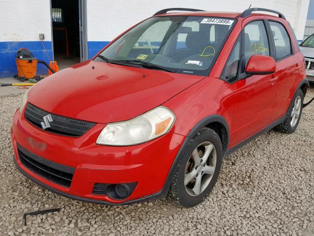 JS2YB413X96202129 - 2009 SUZUKI SX4 TECHNO RED photo 2