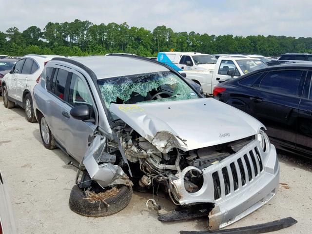 1J8FT47W17D131923 - 2007 JEEP COMPASS SILVER photo 1