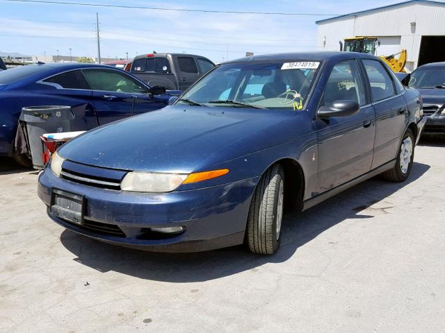 1G8JU52F61Y557144 - 2001 SATURN L200 BLUE photo 2