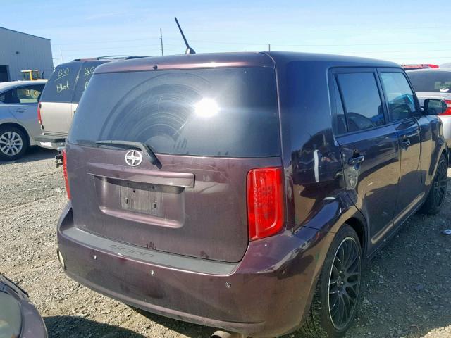 JTLKE50E591064517 - 2009 TOYOTA SCION XB 紫色 照片 4