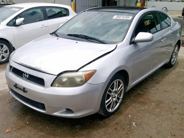 JTKDE177260133629 - 2006 TOYOTA SCION TC ვერცხლისფერი ფოტო 2