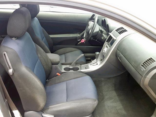 JTKDE177260133629 - 2006 TOYOTA SCION TC ვერცხლისფერი ფოტო 5