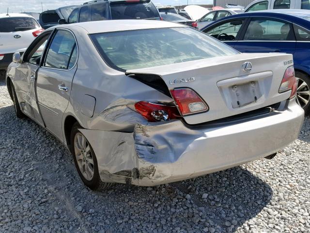 JTHBF30GX20078289 - 2002 LEXUS ES 300 TAN photo 3