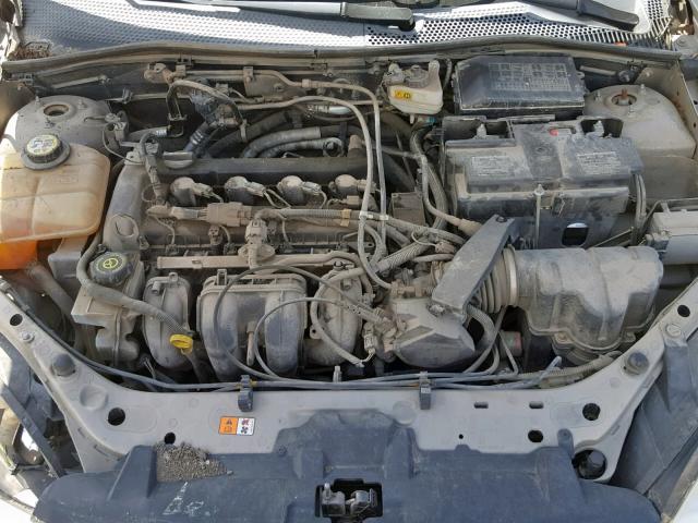 1FAFP34N17W258957 - 2007 FORD FOCUS ZX4 GOLD photo 7