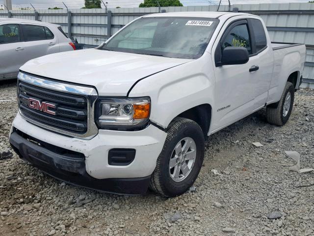 1GTH5BEN8J1108253 - 2018 GMC CANYON WHITE photo 2