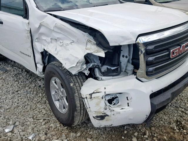 1GTH5BEN8J1108253 - 2018 GMC CANYON WHITE photo 9