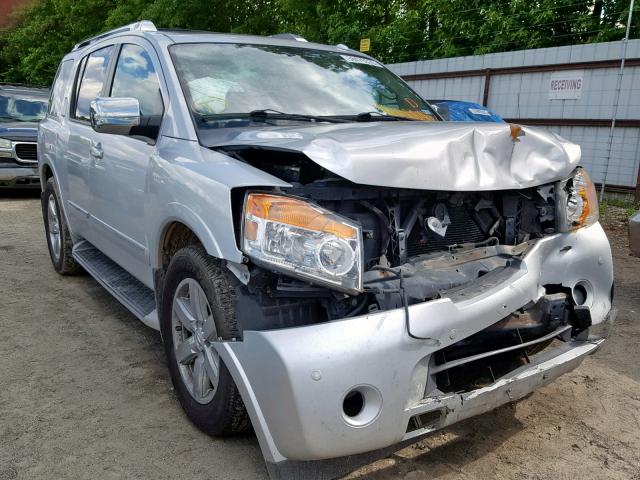 5N1BA0ND0CN600697 - 2012 NISSAN ARMADA SV SILVER photo 1