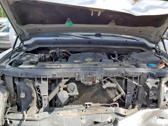 5N1BA0ND0CN600697 - 2012 NISSAN ARMADA SV SILVER photo 7