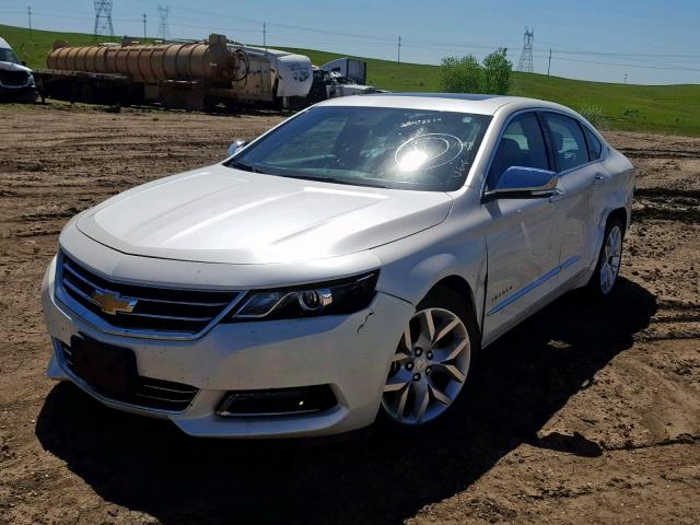 1G1155S33EU121947 - 2014 CHEVROLET IMPALA LTZ WHITE photo 2