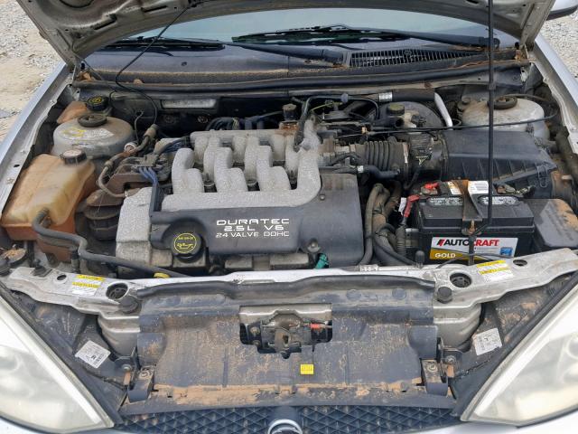 1ZWFT61L025612677 - 2002 MERCURY COUGAR V6 SILVER photo 7