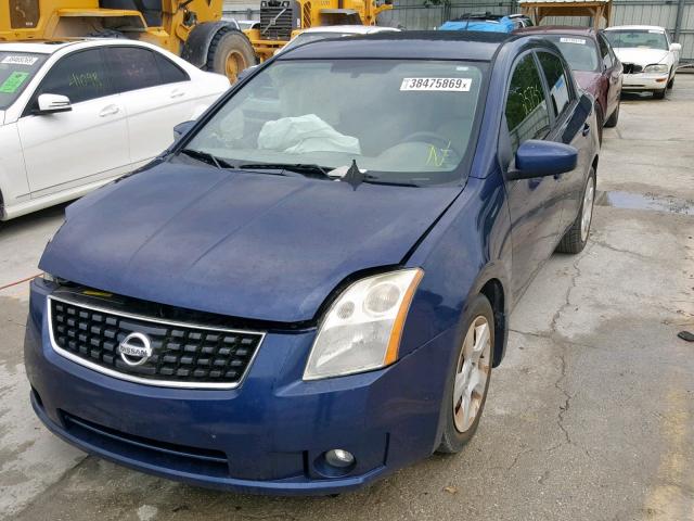 3N1AB61EX9L660867 - 2009 NISSAN SENTRA 2.0 BLUE photo 2