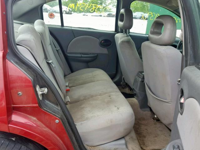 1G8AJ55F57Z163481 - 2007 SATURN ION LEVEL MAROON photo 6