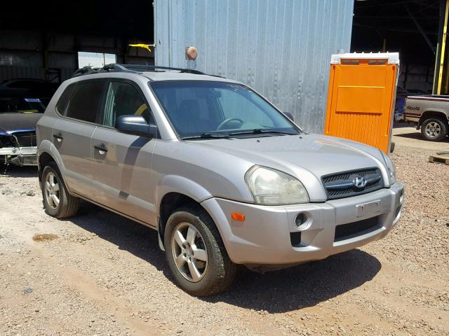 KM8JM12BX6U399199 - 2006 HYUNDAI TUCSON GL SILVER photo 1