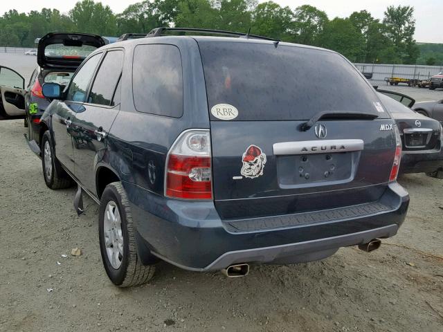 2HNYD18815H556080 - 2005 ACURA MDX TOURIN GREEN photo 3