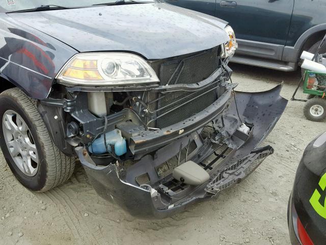 2HNYD18815H556080 - 2005 ACURA MDX TOURIN GREEN photo 9