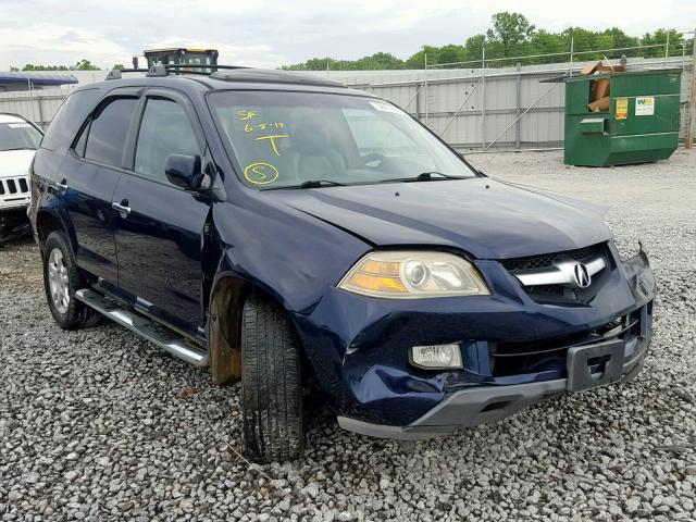 2HNYD18834H509308 - 2004 ACURA MDX TOURIN BLUE photo 1